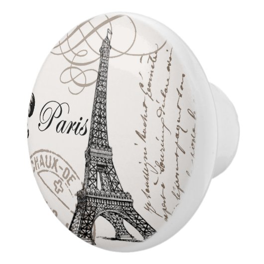 MODERN EIFFEL TOWER KERAMISCHE KNOP (Rechts)