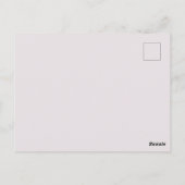 Modern  Eiffel Tower Paris Frankrijk Briefkaart (Achterkant)