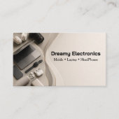 Modern Electronics Company Designed Visitekaartje (Voorkant)