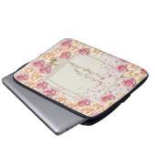 Modern Electronics Organizer Bag – Unique Design Laptop Sleeve (Voorkant onderkant)