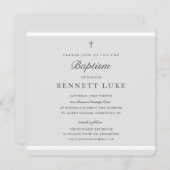 Modern Elegance Boys of Girls Baptisme Kaart (Voorkant / Achterkant)