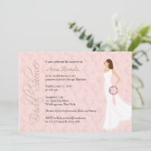 Modern Elegance Bridal Shower Kaart (Staand voorkant)