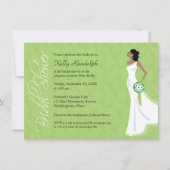 Modern Elegance Bridal Shower Kaart (Voorkant)