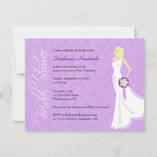 Modern Elegance Bridal Shower Kaart