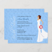 Modern Elegance Bridal Shower Kaart (Voorkant / Achterkant)