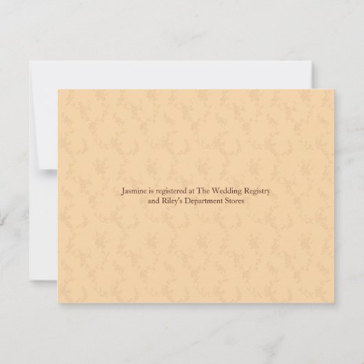 Modern Elegance Champagne 2 Vrijgezellenfeest Kaart (Achterkant)