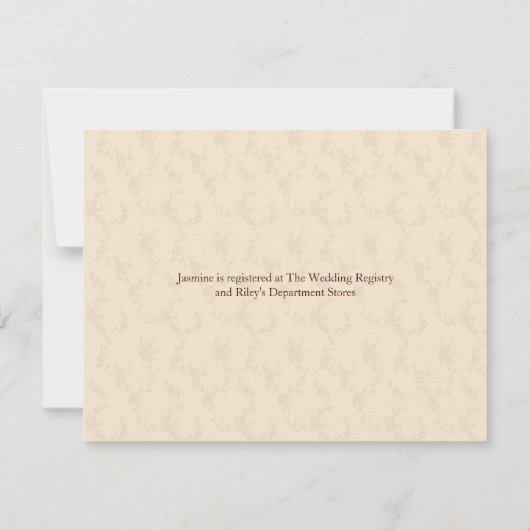 Modern Elegance Champagne Vrijgezellenfeest Kaart (Achterkant)