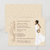 Modern Elegance Champagne Vrijgezellenfeest Kaart (Voorkant / Achterkant)