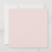 Modern Elegance Girls Baptisme Kaart (Achterkant)