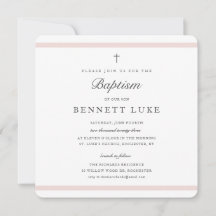 Modern Elegance Girls Baptisme