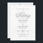Modern Elegance golden Wedding Wedding Invitation Kaart<br><div class="desc">Moderne bruinbruiloft - tijdloze elegantie Volledig Collectie https://www.zazzle.com/collections/delightful_elegance-119038623252037620</div>
