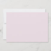 Modern Elegance Lavender Purple Photo Save The Date (Achterkant)