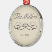 Modern Elegance Metalen Ornament (Links)