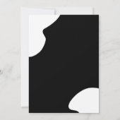 Modern Elegance Pink Floral string light RSVP Kaart (Achterkant)