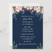 Modern Elegance roze Vrijgezellenfeest Kaart (Voorkant)