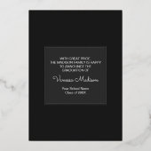 Modern Elegant | 1 Aankondiging van een foto-Afstu (Achterkant)