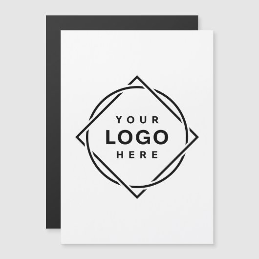 modern, elegant & aanpasbaar magnetische uitnodiging (Voorkant / Achterkant)