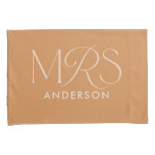 Modern elegant abstract geometrisch kussensloop (Voorkant-Rechts)