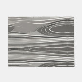 Modern elegant Abstract grijs geometrisch patroon Deurmat (Voorkant)