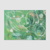 Modern elegant Abstract patroonpapier Tissuepapier (Voorkant)