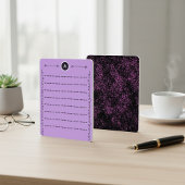 Modern, Elegant Abstract Stationery Flat Note Card Notitiekaartje