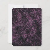 Modern, Elegant Abstract Stationery Flat Note Card Notitiekaartje (Achterkant)