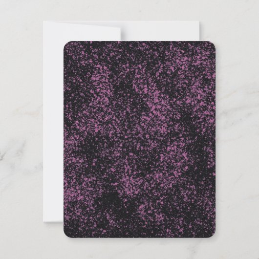 Modern, Elegant Abstract Stationery Flat Note Card Notitiekaartje (Achterkant)