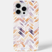 Modern Elegant Abstract Waterverf Goud Geometrisch Case-Mate iPhone Case (Achterkant)