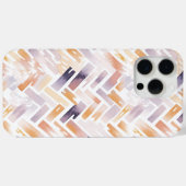 Modern Elegant Abstract Waterverf Goud Geometrisch Case-Mate iPhone Case (Achterkant (horizontaal))