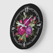 Modern, elegant, abstracte, decoratief, klok, colo grote klok (Hoek)