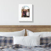 Modern Elegant Arch Lijst Sisters Photo Keepomwill Canvas Afdruk (Insitu (Slaapkamer))