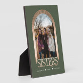 Modern Elegant Arch Lijst Sisters Photo Keepomwill Fotoplaat (Zijkant)