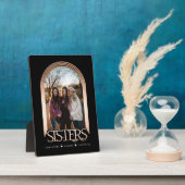 Modern Elegant Arch Lijst Sisters Photo Keepomwill Fotoplaat (Zijkant)