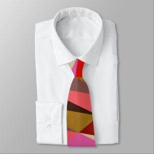 Modern Elegant Art Deco Geometric Wedding Stropdas