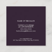 Modern Elegant Beauty Mode Coupon (Achterkant)