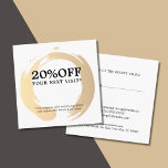 Modern Elegant Beauty Salon Coupon<br><div class="desc">Elegante volledig aanpasbare coupon sjabloon voor schoonheidssalon. Modern chic design met witte achtergrond en faux gouden patroon. Deze coupon is een geweldige marketingtool om uw beste of nieuwe klanten te belonen. Perfect voor schoonheidssalon,  haar,  make-up,  massage,  nagel of schoonheid gerelateerde professionals.</div>
