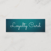 Modern Elegant Beauty Salon Klantenkaartje (Voorkant)