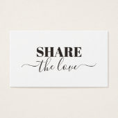 Modern Elegant Beauty Salon Referral Visitekaartje (Voorkant)