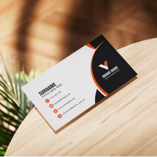 Modern elegant bedrijf visitekaartje