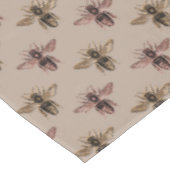 Modern Elegant Bee Pattern Tafelkleed (Gekanteld)