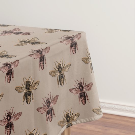Modern Elegant Bee Pattern Tafelkleed (Voorbeeld)