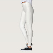 Modern Elegant Beige Brown White Pastel Colors Leggings (Links)