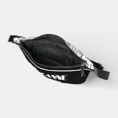 Modern Elegant Black en White Heuptasje (Open)