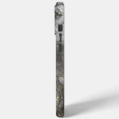 Modern Elegant Black Gold Marble Case-Mate iPhone Case (Achterkant / Links)