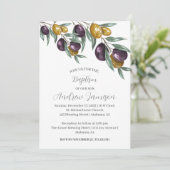 Modern Elegant Bloemen Christelijk Kruis | Doop Kaart (Staand voorkant)