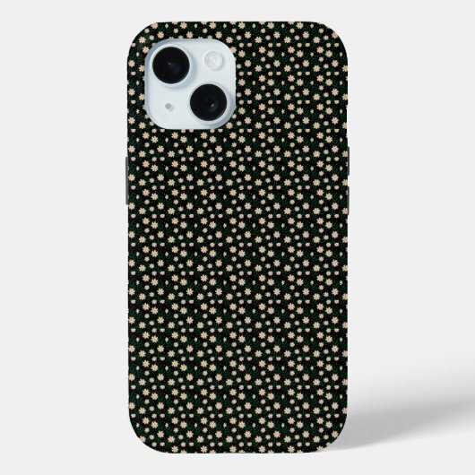 Modern Elegant Bloemenpatroon Case-Mate iPhone Case (Achterkant)