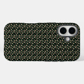 Modern Elegant Bloemenpatroon Case-Mate iPhone Case (Achterkant (horizontaal))
