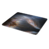 Modern Elegant Blue Space Landschap Snijplank (Hoek)