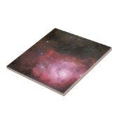 Modern Elegant Blue Space Landschap Tegeltje (Zijkant)