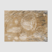 Modern Elegant Boho Patroon Abstract Weefselpapier Tissuepapier (Voorkant)